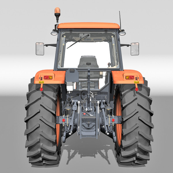 3d tractor agrimotor - KUBOTA M130X by IPF